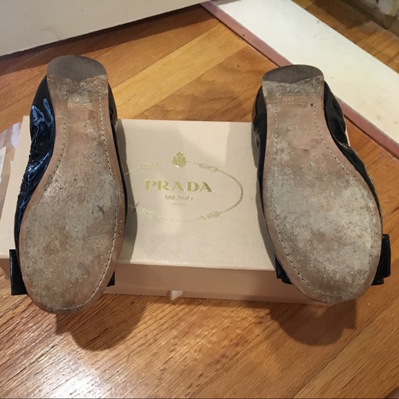 Prada Bow Flats. Size 36 - Picture 4 of 5